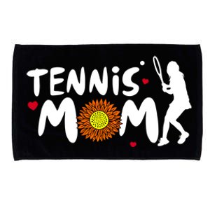 Tennis Mom Cute Tennis Gift Microfiber Hand Towel