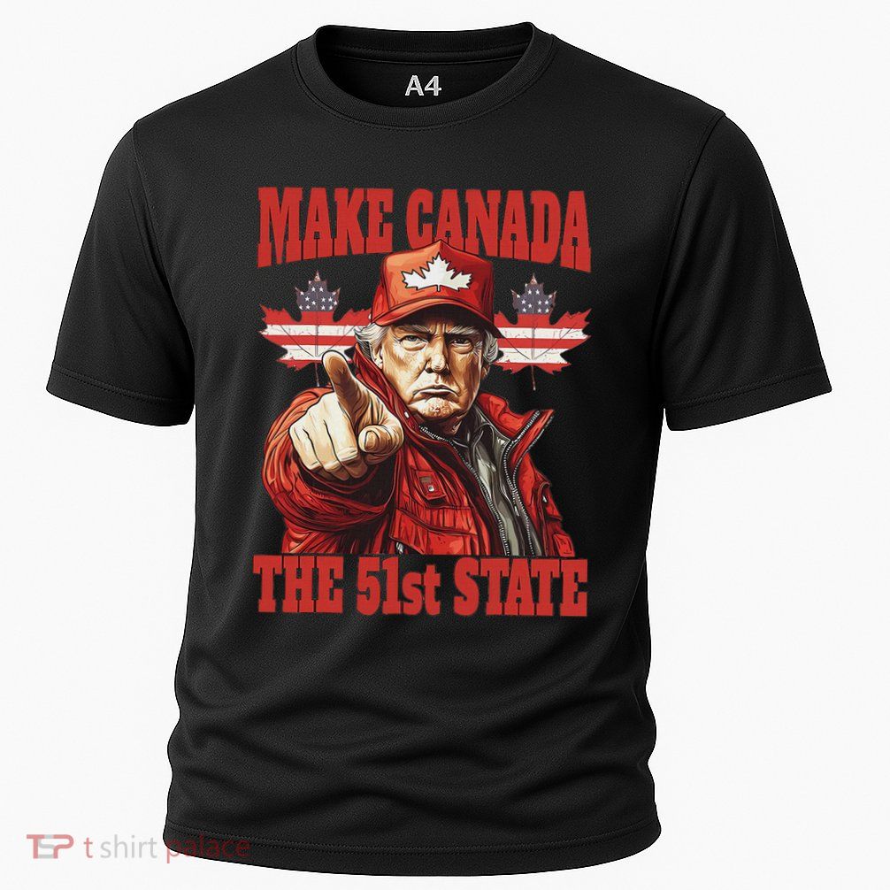 Trump Make Canada 51st State Performance Shirt