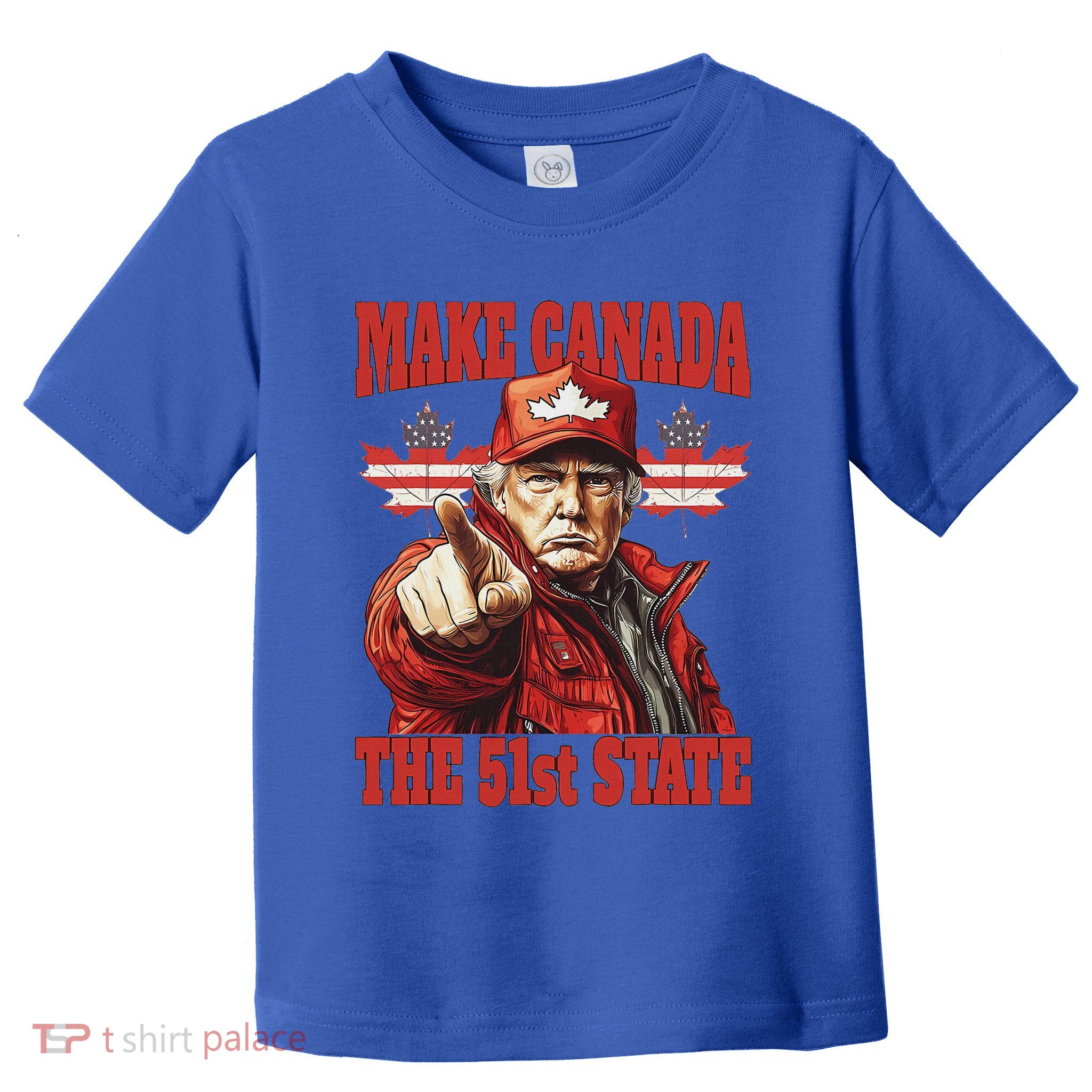 Trump Make Canada 51st State Toddler T-Shirt
