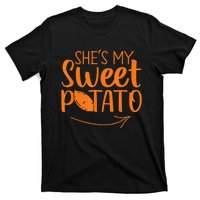 Thanksgiving Matching Couples She Is My Sweet Potato I Yam T-Shirt