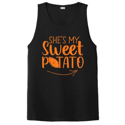 Thanksgiving Matching Couples She Is My Sweet Potato I Yam PosiCharge Competitor Tank