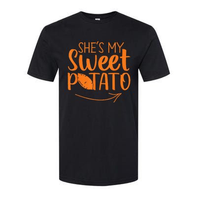 Thanksgiving Matching Couples She Is My Sweet Potato I Yam Softstyle CVC T-Shirt