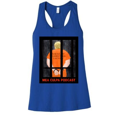 Trump Mea Culpa Podcas Michael Cohen Women's Racerback Tank