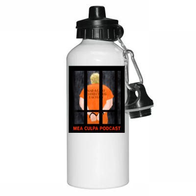 Trump Mea Culpa Podcas Michael Cohen Aluminum Water Bottle