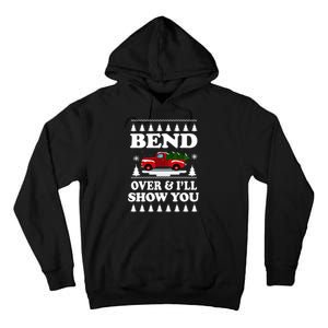 Todd Margo Couples Ugly Christmas Vacation I'll Show You Tall Hoodie