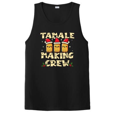 Tamale Making Crew Christmas Mexican Funny PosiCharge Competitor Tank