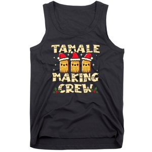 Tamale Making Crew Christmas Mexican Funny Tank Top