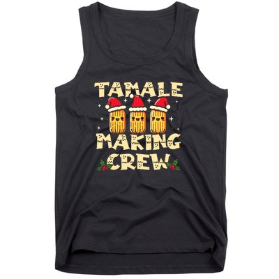 Tamale Making Crew Christmas Mexican Funny Tank Top