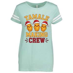 Tamale Making Crew Tamale Season Mexican Christmas Enza Ladies Jersey Football T-Shirt