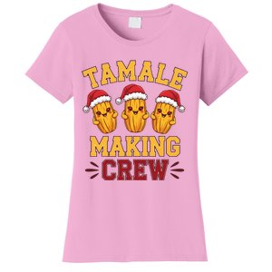 Tamale Making Crew Tamale Season Mexican Christmas Women's T-Shirt