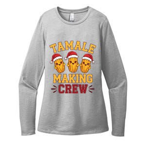 Tamale Making Crew Tamale Season Mexican Christmas Womens CVC Long Sleeve Shirt