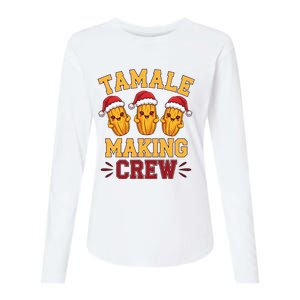 Tamale Making Crew Tamale Season Mexican Christmas Womens Cotton Relaxed Long Sleeve T-Shirt