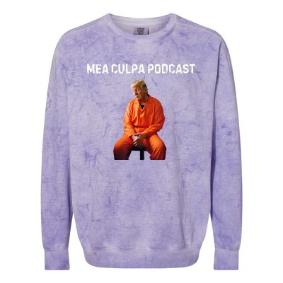 Trump Mea Culpa Podcas Michael Cohen Colorblast Crewneck Sweatshirt