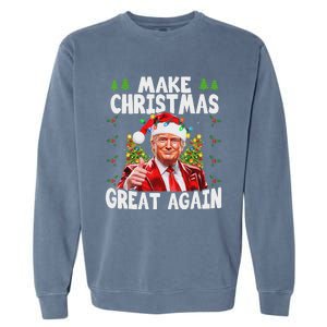 Trump Make Christmas Great Again Ugly Sweater Garment-Dyed Sweatshirt