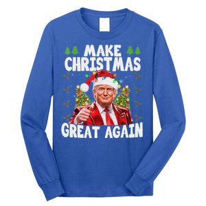 Trump Make Christmas Great Again Ugly Sweater Long Sleeve Shirt