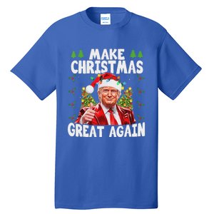 Trump Make Christmas Great Again Ugly Sweater Tall T-Shirt