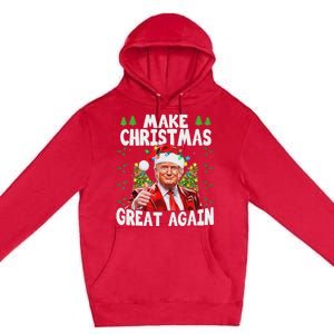 Trump Make Christmas Great Again Ugly Sweater Premium Pullover Hoodie