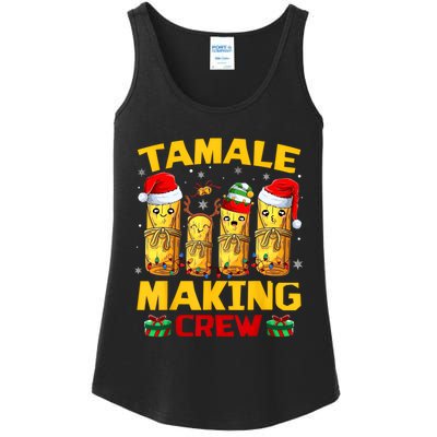 Tamale Making Crew Tamale Season Funny Mexican Christmas Ladies Essential Tank