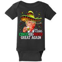 Trump Make Cinco De Mayo Great Again Baby Bodysuit