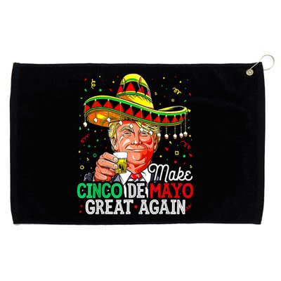 Trump Make Cinco De Mayo Great Again Grommeted Golf Towel