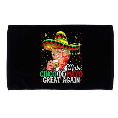 Trump Make Cinco De Mayo Great Again Microfiber Hand Towel