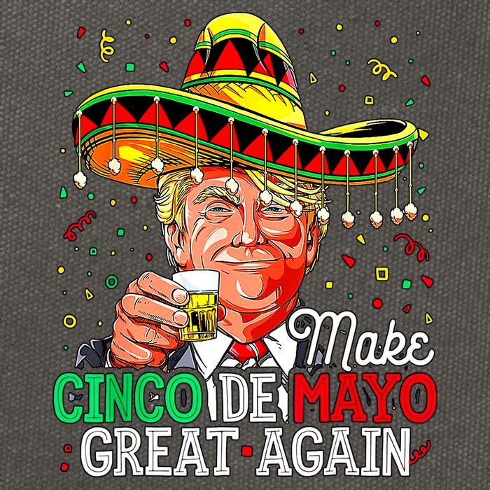 Trump Make Cinco De Mayo Great Again Cotton Canvas Backpack