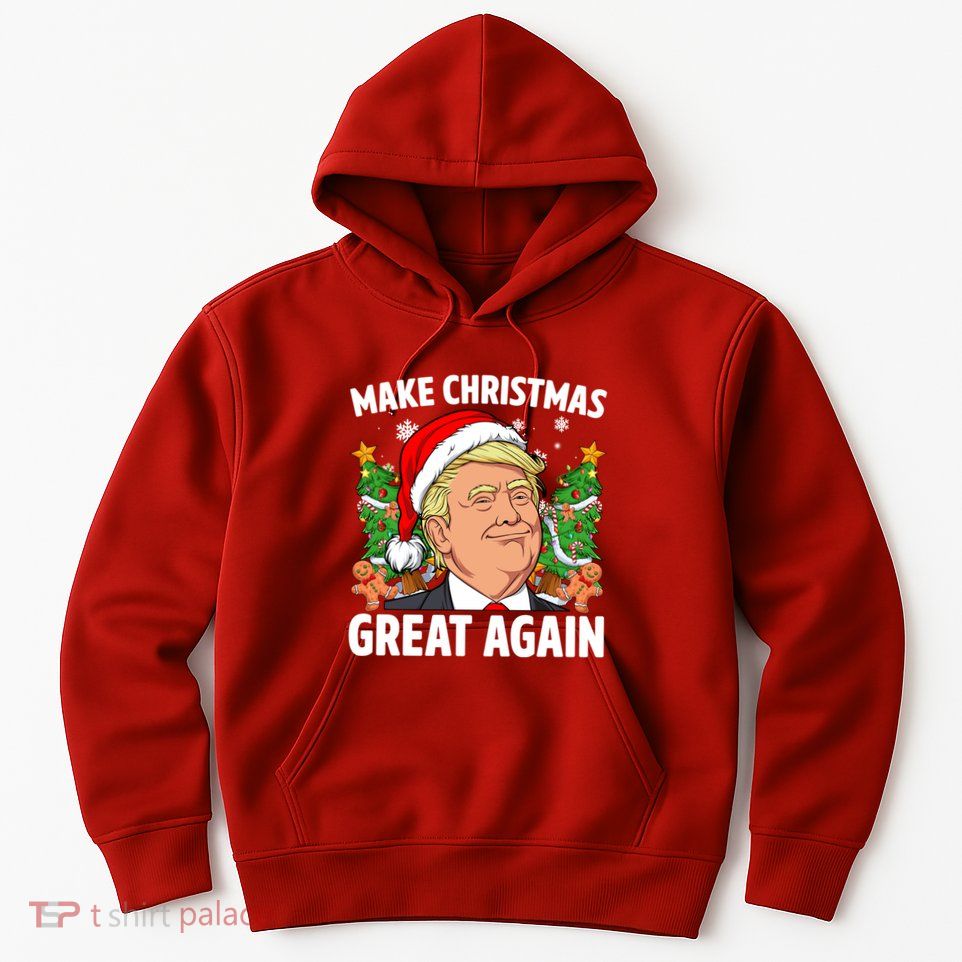 Trump Make Christmas Great Again Ugly Christmas Sweaters Hoodie