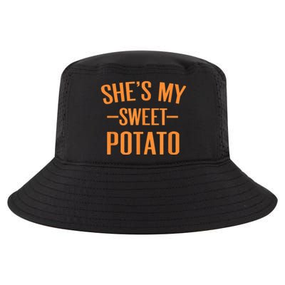 Thanksgiving Matching Couples She's My Sweet Potato I Yam Cool Comfort Performance Bucket Hat