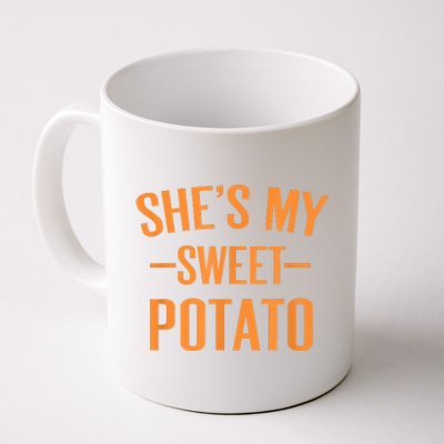 Thanksgiving Matching Couples She's My Sweet Potato I Yam Coffee Mug