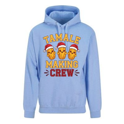 Tamale Making Crew Tamale Season Funny Mexican Christmas Unisex Surf Hoodie