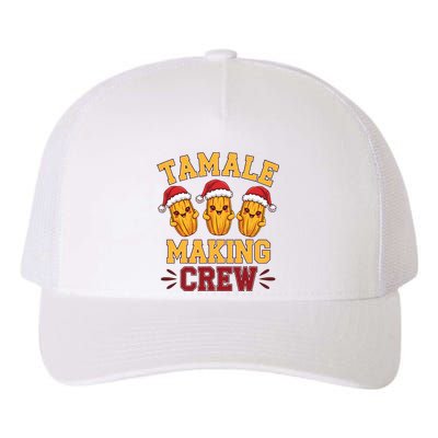 Tamale Making Crew Tamale Season Funny Mexican Christmas Yupoong Adult 5-Panel Trucker Hat