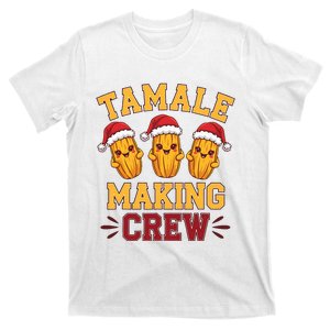 Tamale Making Crew Tamale Season Funny Mexican Christmas T-Shirt