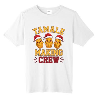 Tamale Making Crew Tamale Season Funny Mexican Christmas Tall Fusion ChromaSoft Performance T-Shirt