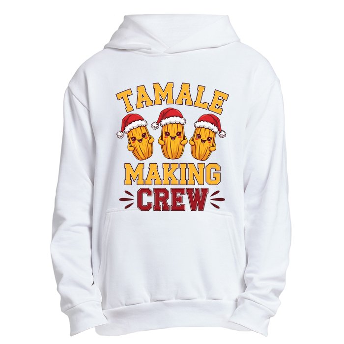 Tamale Making Crew Tamale Season Funny Mexican Christmas Urban Pullover Hoodie