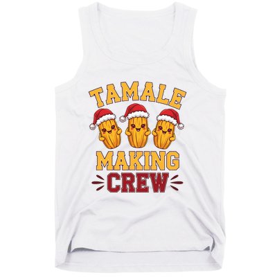 Tamale Making Crew Tamale Season Funny Mexican Christmas Tank Top