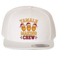 Tamale Making Crew Tamale Season Funny Mexican Christmas Wool Snapback Cap