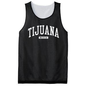 Tijuana Mexico College University Style Mesh Reversible Basketball Jersey Tank