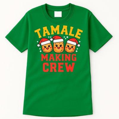 Tamale Making Crew Tamale Season Funny Mexican Christmas Tall T-Shirt