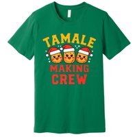 Tamale Making Crew Tamale Season Funny Mexican Christmas Premium T-Shirt