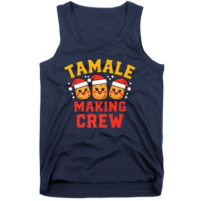 Tamale Making Crew Tamale Season Funny Mexican Christmas Tank Top