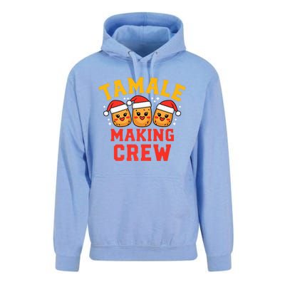 Tamale Making Crew Tamale Season Funny Mexican Christmas Unisex Surf Hoodie