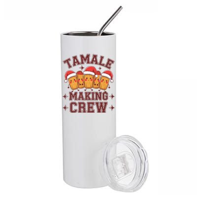 Tamale Making Crew Tamale Season Funny Mexican Christmas Stainless Steel Tumbler