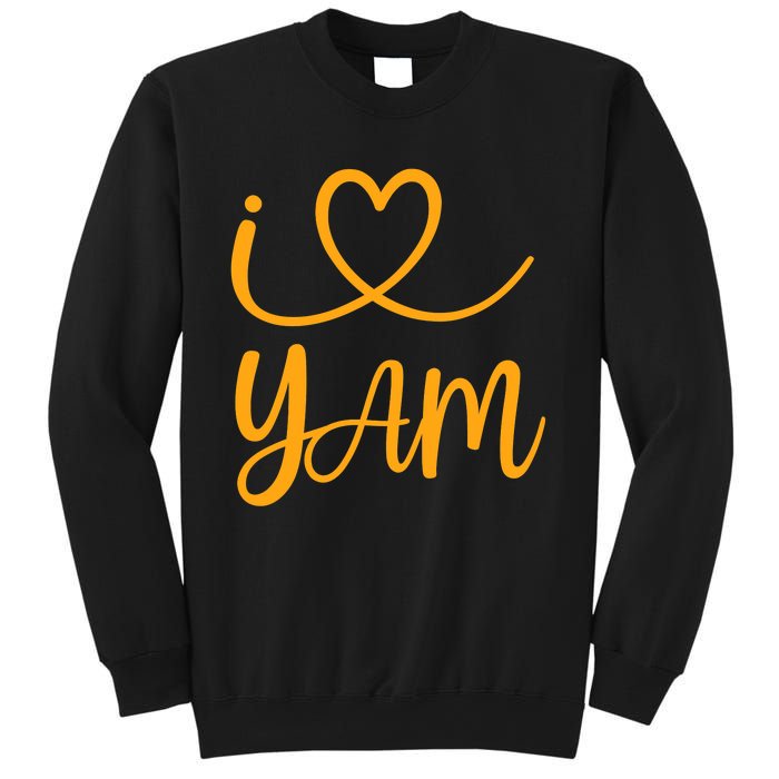 Thanksgiving Matching Couples She's My Sweet Potato I Yam Sweatshirt