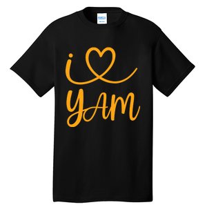 Thanksgiving Matching Couples She's My Sweet Potato I Yam Tall T-Shirt