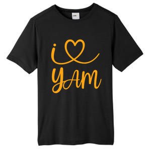 Thanksgiving Matching Couples She's My Sweet Potato I Yam Tall Fusion ChromaSoft Performance T-Shirt