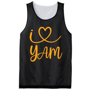 Thanksgiving Matching Couples She's My Sweet Potato I Yam Mesh Reversible Basketball Jersey Tank