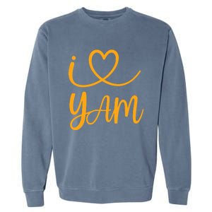 Thanksgiving Matching Couples She's My Sweet Potato I Yam Garment-Dyed Sweatshirt