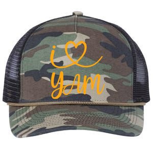 Thanksgiving Matching Couples She's My Sweet Potato I Yam Retro Rope Trucker Hat Cap