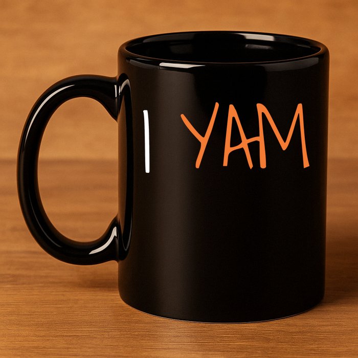 Thanksgiving Matching Couples She's My Sweet Potato I Yam 11oz C Handle Ceramic Mug