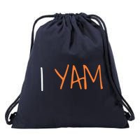 Thanksgiving Matching Couples She's My Sweet Potato I Yam Drawstring Bag